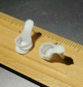 Mulas Barbie blancas vintage Mattel/Premier?? OSS/Nuevo - Imagen 1 de 3