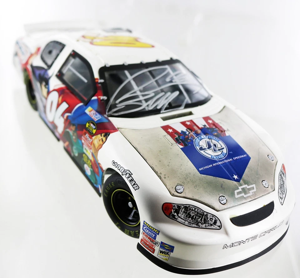 Justice League 2004 Monte Carlo Diecast Car Autographed by Greg Biffle. - Image 1 of 2