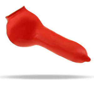 LatexDreamwear - 100% Latex Penishülle Penis Hülle Sleeve Gummi rubber rot sexy - Bild 1 von 2