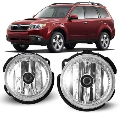 Luz antiniebla de vidrio transparente para Subaru Forester 2009-2013/2008-2010 Subaru Impreza L+R Foto 1 de 4