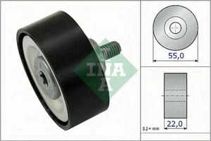 NEW INA V-RIBBED BELT DEFLECTION GUIDE PULLEY OE QUALITY REPLACEMENT 532 0720 10 - Picture 1 of 4