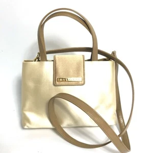 BVLGARI logo Mini Hand Bag 2WAY Crossbody Pouch Pochette Shoulder Bag - Picture 1 of 12