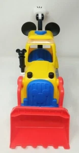 Disney Junior Mickey Mouse Bulldozer / Tractor/ Sounds Lights & Mickeys Voice - Picture 1 of 9