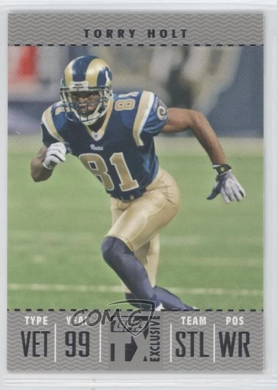 2007 Topps TX Exclusive Silver Tickets /49 Torry Holt #72 - Image 1 of 2