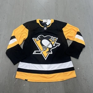 Pittsburgh Penguins Adidas Trikot Gr. 54 Fight Strap NHL Authentic schwarz Hockey - Bild 1 von 6