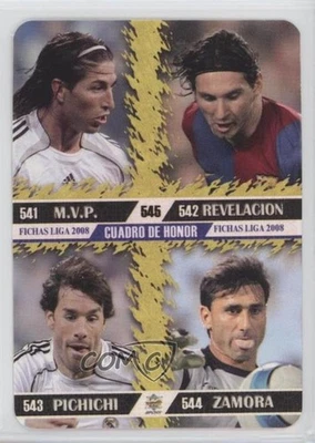 2007 Mundicromo Las Fichas de la Liga 2008 Ramos Messi Franco Casillas Palop - Image 1 of 3
