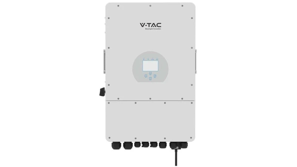 Hybrydowy inwerter, falownik sieciowy 3-fazowy 12kW IP65 V-TAC DEYE SG04LP3 10 L - Image 1 of 1