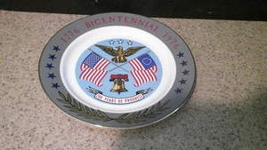 American Bicentennial Plate 1776-1976 The Sabina Line- Vintage Limited Edition - Picture 1 of 5