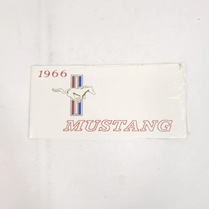 1966 Original OEM Ford Mustang Owners Manual New Sealed In Plastic - Picture 1 of 3
