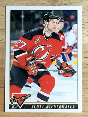 1993-94 Topps Premier #470 Scott Niedermayer - Image 1 of 2