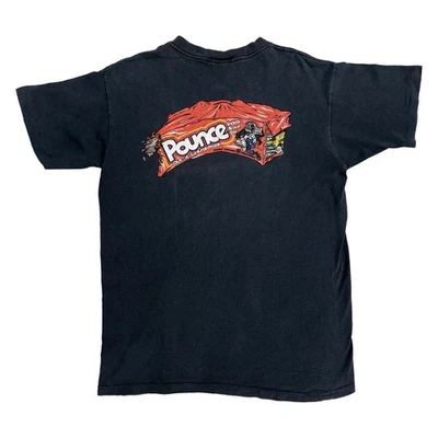 Camiseta Freshjive 1990 90s Vintage Gráfico Streetwear Pounce Raw Vibes Hecha en EE. UU. Foto 1 de 4