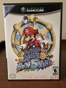 Super Mario Sunshine (Nintendo GameCube - 2002) CIB - Mint Disc 📀 - Picture 1 of 7