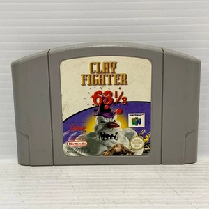 Clay Fighter 63 1/3 - Nintendo 64 N64 - Tested & Working - Bild 1 von 3