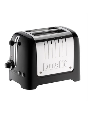 NEW Dualit 2 Slice Lite Toaster - Black - DLT2PC 26205 - image 1 of 4