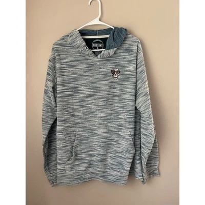 DIKOTOMY XL Sudadera con Capucha Gráfica Calavera Pullover Sudadera Para Hombres Azul Blanco Foto 1 de 4