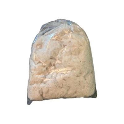 Organic North Carolina Ginned Upland Cotton 1lb - For Combing or Carding - Image 1 of 3