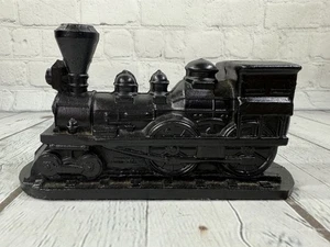 Kohellok Dampflok Zug 7,5" Filzboden V.C.P. USA Handmade 1980 - Bild 1 von 9