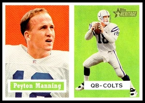 2002 Topps Heritage PEYTON MANNING Card #86 Colts - Picture 1 of 2