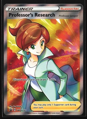 Professor's Research SWSH152 SWSH: Sword & Shield Black Star Promo Pokemon Card - Image 1 of 2