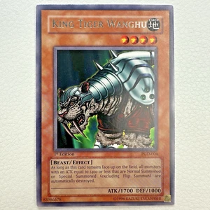 Yugioh King Tiger Wanghu PGD-004 1st Edition Silver Foil Rare - LP-NM - Picture 1 of 2