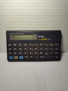 Vintage Royal Word Speller ESC80 Phonetic Speller/Calculator 1989 Soft Art RARE - Picture 1 of 4