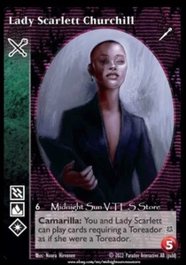 Lady Scarlett Churchill Ventrue The Fall of London V:TES VTES Vampire CCG - Picture 1 of 1