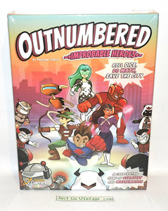 Outnumbered: Improbable Heroes Strategy & Math Hero Dice Game, Fun Learning, NEW