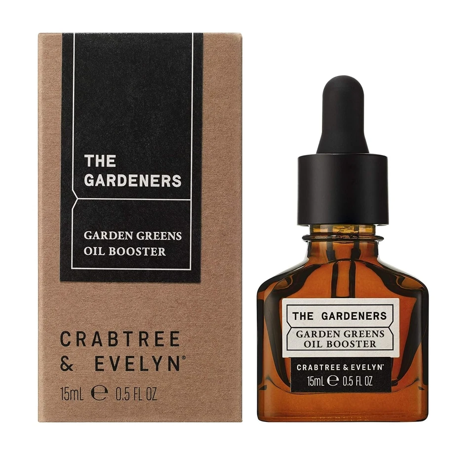 Potenciador de aceite Crabtree & Evelyn The Gardeners Garden Greens 0,5 oz Foto 1 de 4