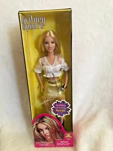 New 2001 Play Along Britney Spears Not A Girl White Top Gold Skirt Doll 25000 - Picture 1 of 10