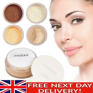 PHOERA® No Filter Setting Loose Powder Bare Face Translucent Foundation Makeup - Picture 1 of 10