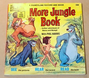 MORE JUNGLE BOOK RECORD & STORYBOOK - DISNEYLAND RECORD 7" 33⅓ RPM - Picture 1 of 10
