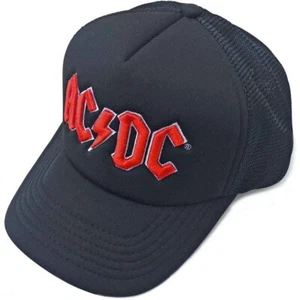 AC/DC 'Red Logo' Trucker Cap - NEW OFFICIAL - Picture 1 of 1