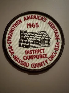 BSA 1965 Nassau County Council District Camporee,  Strengthen America’s Heritage - Picture 1 of 3