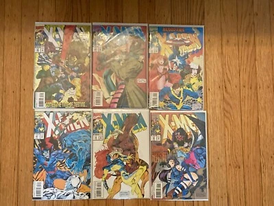 X-Men 1993 (6) Comic Lot - #23, 24, 26, 27, 28, 29 - Mid-High Grade - Free Ship! - Image 1 of 4