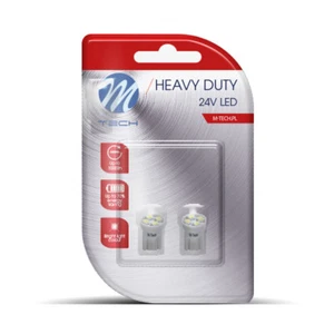 Lampada Led Blister 2x LED L917 W5W 4xSMD3528 bianco - Foto 1 di 1