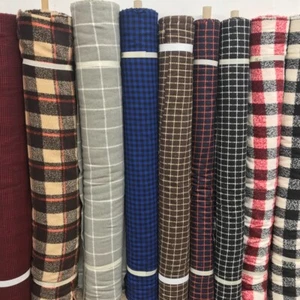 Harris DRESS WOOL Blend Fabric Checks Parka Coats Jacket Tweed Upholstery 54" - Picture 1 of 98