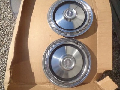 1974 75 76 77 78 1979 Plymouth 14" Hub Caps Valiant Scamp Dart Duster Barracuda - Image 1 of 4