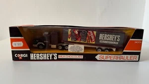 Corgi Superhaulers 3400H Hersheys Milk Chocolate - Boxed Truck and Trailer - Picture 1 of 6