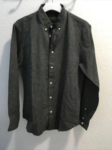 Rag & Bone mens fit 2 tomlin shirt gray Size S Nwt - Picture 1 of 4