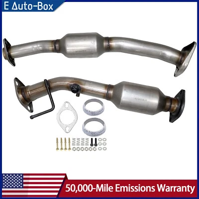 Front + Rear Catalytic Converter Set for 2013 - 2021 Nissan NV200 2.0L - Image 1 of 4