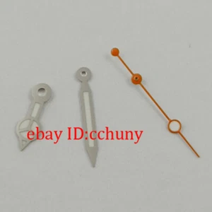 Manecillas de reloj naranja plata para movimiento Miyota 8215 821A,DG2813 ETA 2824 NH35/36 - Imagen 1 de 9