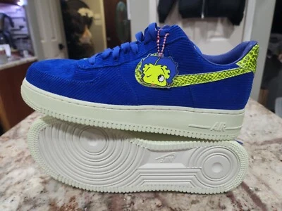 WMNS NIKE AIR FORCE 1 07 NXN X OLIVIA KIM NO COVER BLUE SZ 13 [CK3314-400] - Image 1 of 4