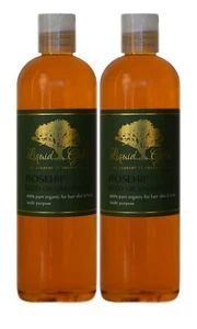 Liquid Gold Rosehip Seed Oil Unrefined Pure & Organic for Skin Hair and Health - Picture 1 of 11