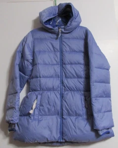 Girl's Youth Lands' End Puffer Hooded Parka 600 Down Purple Size XL [16] - Picture 1 of 9