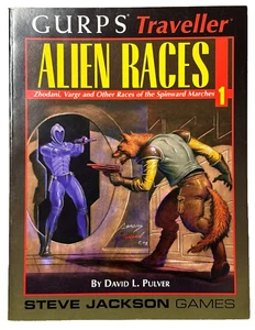 Steve Jackson Games 6603 GURPS Traveller ALIEN RACES 1 Campaign Book 1st Edition - Picture 1 of 6