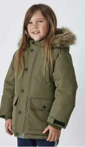 John Lewis Boys Khaki Fleece Lined Parka 💙 Age 2 💙 BNWT 💙 - Picture 1 of 3