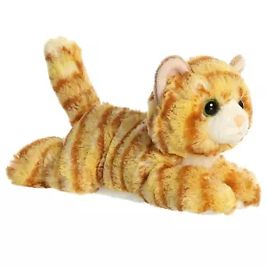 Aurora - Mini-Flopsie - 8" Ingwer Katze entzückendes Stofftier - Bild 1 von 4