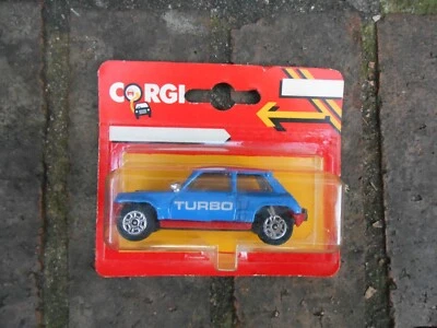 CORGI RENAULT TURBO - Sin abrir - Serie Tarjeta Roja - Hecho en Gran Bretaña Foto 1 de 2