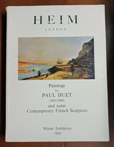 HEIM Museum London ~ Paintings by Paul Huet (1803-1869) Winter Exhibiton 1969 - Bild 1 von 5