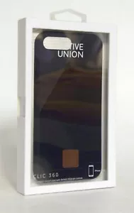 NEW Native Union CLIC 360 Case for iPhone 8+ 7 PLUS Black Millerain Canvas - Picture 1 of 4
